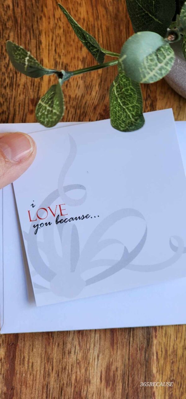 Love gift tag